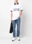 Versace Jeans Couture Logo R Katoenen Piquet Polo T-Shirt White Heren - Thumbnail 3