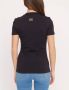 Versace Jeans Couture T-shirt met Korte Mouwen en Afneembare Charms Ketting Black Dames - Thumbnail 2