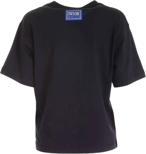 Versace Jeans Couture T-Shirts Zwart Dames