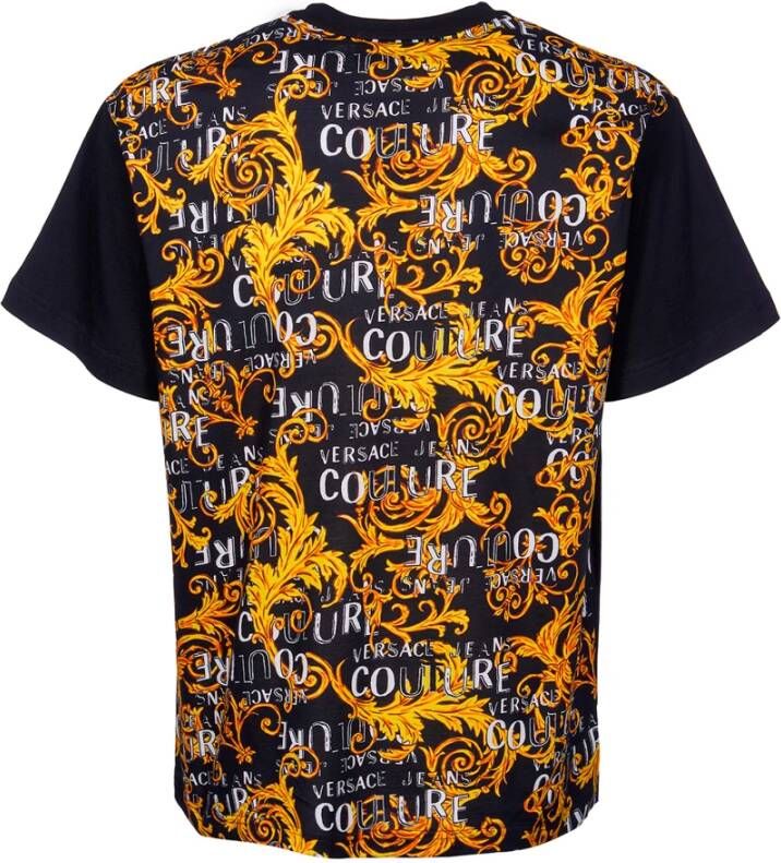 Versace Jeans Couture T-Shirts Zwart Heren