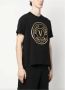 Versace Jeans Couture Maglietta T-Shirt V Emblem Zwart Heren - Thumbnail 3