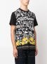 Versace Jeans Couture T-shirt met Graffiti Print en Logo Zoom Multicolor Heren - Thumbnail 5