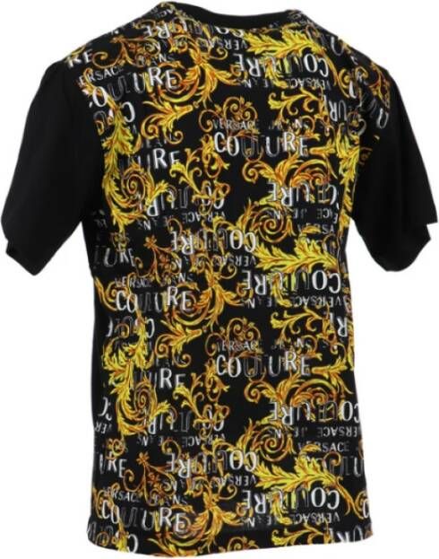 Versace Jeans Couture T-Shirts Zwart Heren