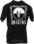 Versace Jeans Couture Heren Zwart Logo T-shirt Xxxl Black Heren - Thumbnail 5