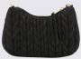 Versace Jeans Couture Crunchy Bags Sketch 2 Gewatteerde Nylon Mini Tas Black Dames - Thumbnail 2