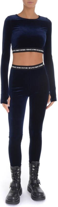 Versace Jeans Couture Bovenkant Blauw Dames