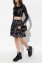 Versace Jeans Couture Zwarte T-shirts en Polos met 98% Katoen Black Dames - Thumbnail 2