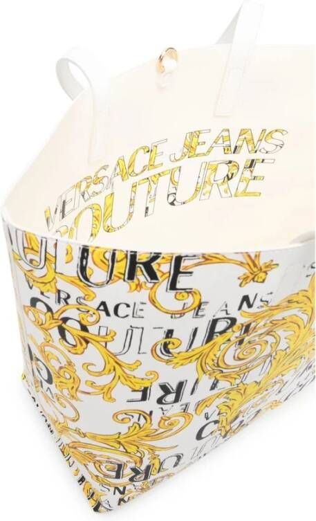 Versace Jeans Couture Tote Bags Wit Dames