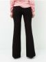 Versace Jeans Couture Pantalone bootcut con tasche laterali e zip donna Nero Zwart Dames - Thumbnail 5