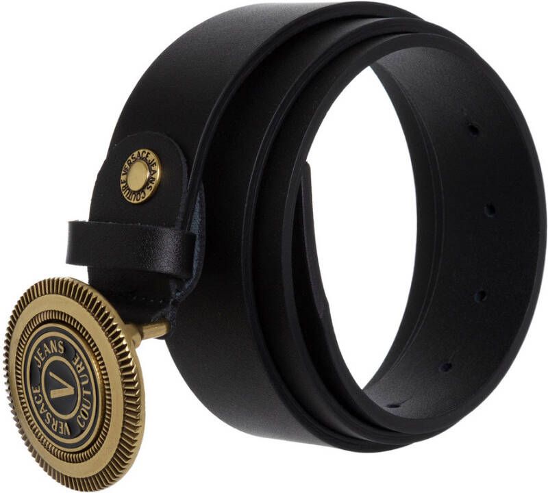 Versace Jeans Couture V-emblem riem Zwart Heren