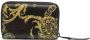 Versace Jeans Couture Barocco Print Zwarte Portemonnee voor Moderne Mannen Black Heren - Thumbnail 2