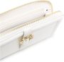 Versace Jeans Couture Luxe Gehamerd Imitatieleer Clutch Wit White Dames - Thumbnail 2