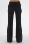 Versace Jeans Couture Pantalone bootcut con tasche laterali e zip donna Nero Zwart Dames - Thumbnail 8