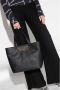 Versace Jeans Couture Zwarte reliëftas met gouden details en afneembare band Black Dames - Thumbnail 5