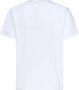Versace Jeans Couture Katoenen T-shirt met korte mouwen en V-Emblem Chain White Dames - Thumbnail 5