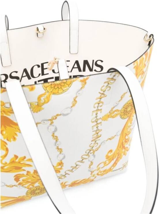 Versace Jeans Couture Witte Tassen Stijlvol Model Wit Dames