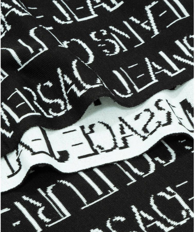 Versace Jeans Couture Wollen sjaal Zwart Heren