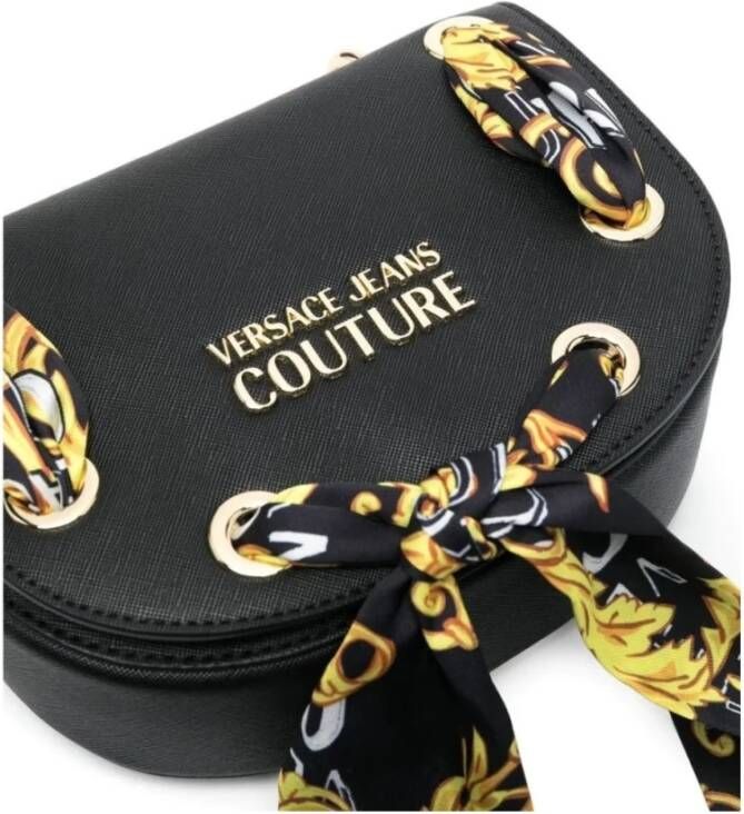 Versace Jeans Couture Zwarte Crossbody Tas Black Dames