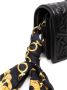 Versace Jeans Couture Zwarte Gewatteerde Schoudertas met Logo-Gesp Black Dames - Thumbnail 2