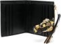 Versace Jeans Couture Zwarte Barok Patroon Portemonnee voor Vrouwen Black Dames - Thumbnail 2