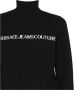 Versace Jeans Couture Stijlvolle Sweaters voor Mannen en Vrouwen Black Heren - Thumbnail 1
