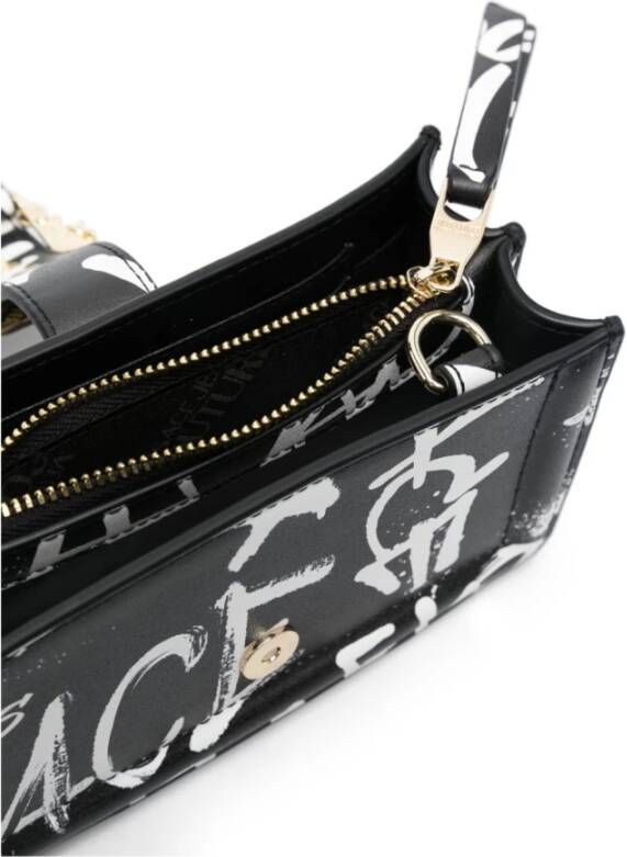 Versace Jeans Couture Zwarte Tassen Collectie Black Dames