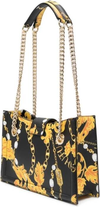 Versace Jeans Couture Zwarte tassen van Zwart Dames