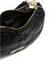 Versace Jeans Couture Zwarte Hobo Tas met Logo Sterren en Gouden Ketting Black Dames - Thumbnail 3