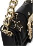 Versace Jeans Couture Zwarte Crossbody Tas met Logo en Gouden Ketting Black Dames - Thumbnail 2