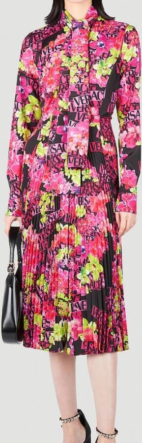 Versace Dag Midi -jurk Roze Dames