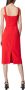 Versace Jeans Couture Barokgesp Mouwloze Midi Jurk Red Dames - Thumbnail 8