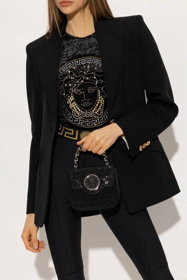 Versace Crossbody zak Zwart Dames