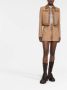 Versace Bruine rok met allover patroon en La Greca print voering Brown Dames - Thumbnail 4