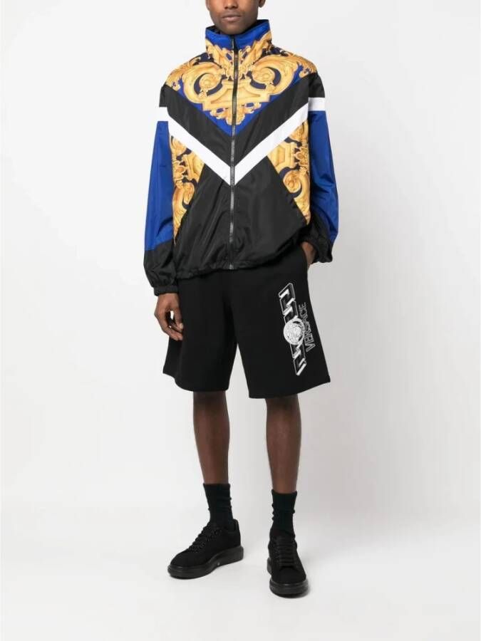 Versace Lichte jas Blauw Heren