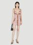 Versace Jurk uit de La Vacanza collectie Roze Dames - Thumbnail 4