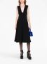 Versace Midi Dresses Zwart Dames - Thumbnail 2