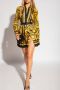 Versace Barocco Geplooide Mini Rok Yellow Dames - Thumbnail 2