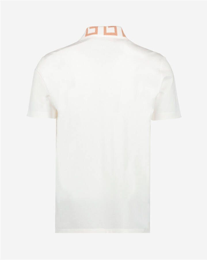 Versace Poloshirt Wit Heren