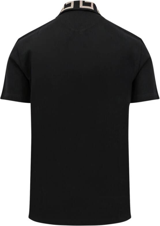 Versace Polo Shirt Zwart Heren