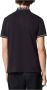 Versace Jeans Couture Katoenen Pique Polo Shirt met Logo Print Black Heren - Thumbnail 3