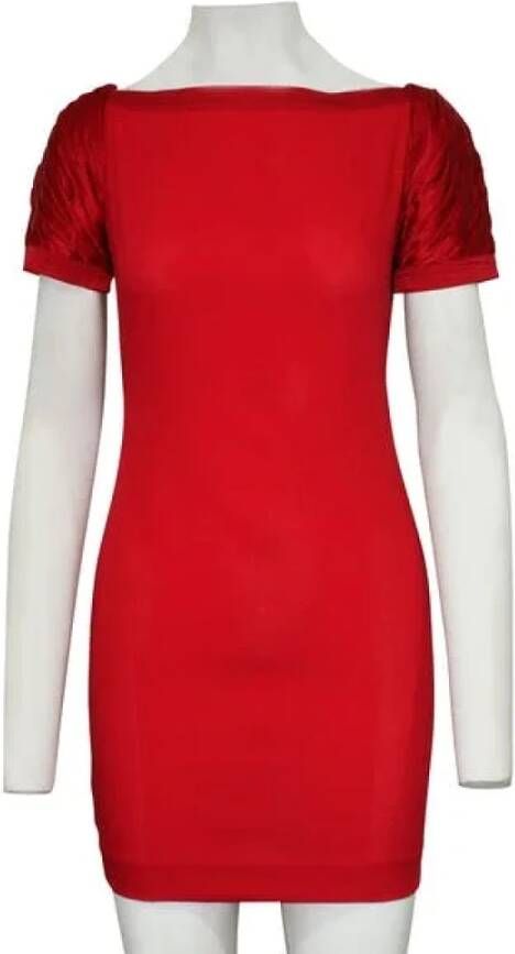 Versace Pre-owned Fabric dresses Rood Dames