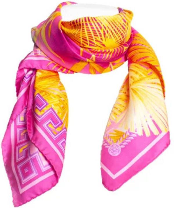 Versace Pre-owned Voldoende zijden sjaals Roze Dames