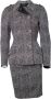 Versace Pre-owned Wool tops Zwart Dames - Thumbnail 2