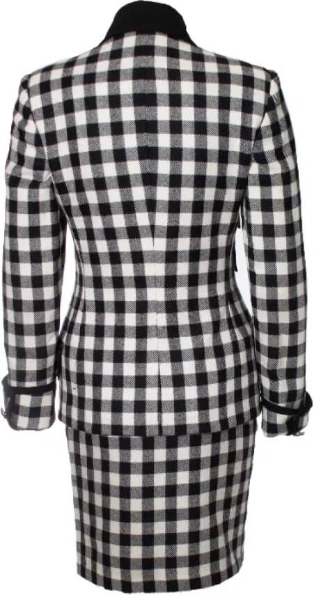 Versace Pre-owned Wool tops Zwart Dames