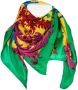 Versace Pre-owned Silk scarves Groen Dames - Thumbnail 2