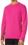 Versace Pullover met ronde halslijn Pink Heren - Thumbnail 2