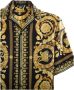 Versace Zwarte zijden overhemd met barokprint Multicolor Heren - Thumbnail 3