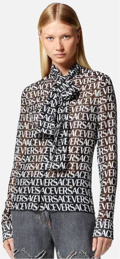 Versace Shirts Zwart Dames