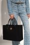 Versace Handtas met Medusa Plaque en knoopsluiting Black Dames - Thumbnail 3