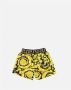 Versace Zijden Boxershorts Zwart Yellow Heren - Thumbnail 3